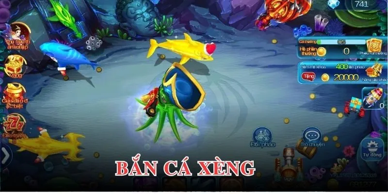 JL Bắn Cá EV88 - Khám Phá Đại Dương Với Mục Tiêu Giá Trị 4 Bắn cá xèng thiết kế không gian đại dương độc đáo, chân thực